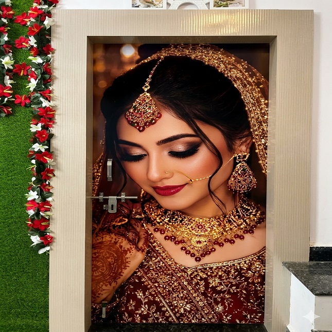 Bridal makeup by Divine MakeOver, Mandla