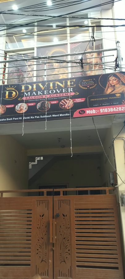 Parlour front view with the Divine MakeOver signboard - Divine MakeOver, Mandla
